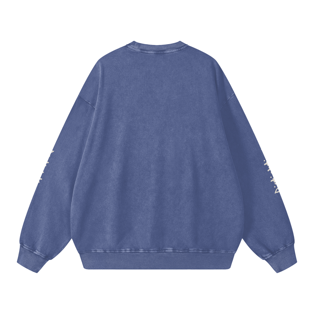"DISTINKT KIND" SNOW WASHED OVERSIZED SWEATSHIRT