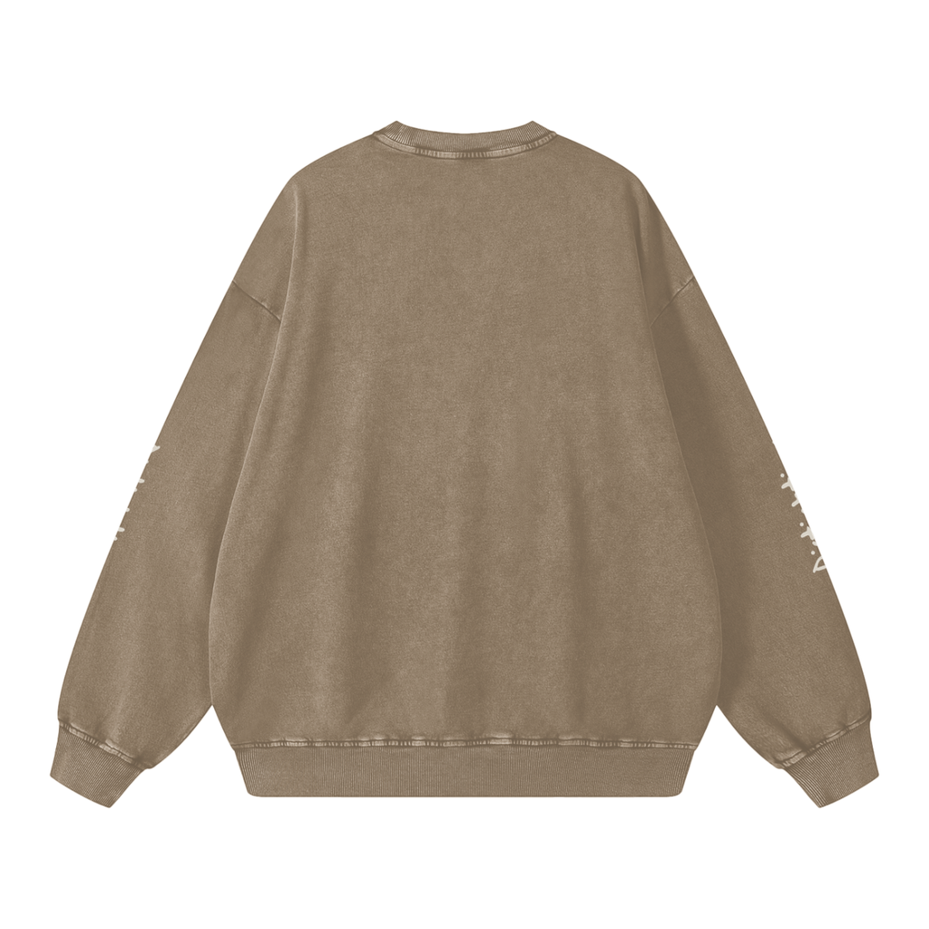 "DISTINKT KIND" SNOW WASHED OVERSIZED SWEATSHIRT