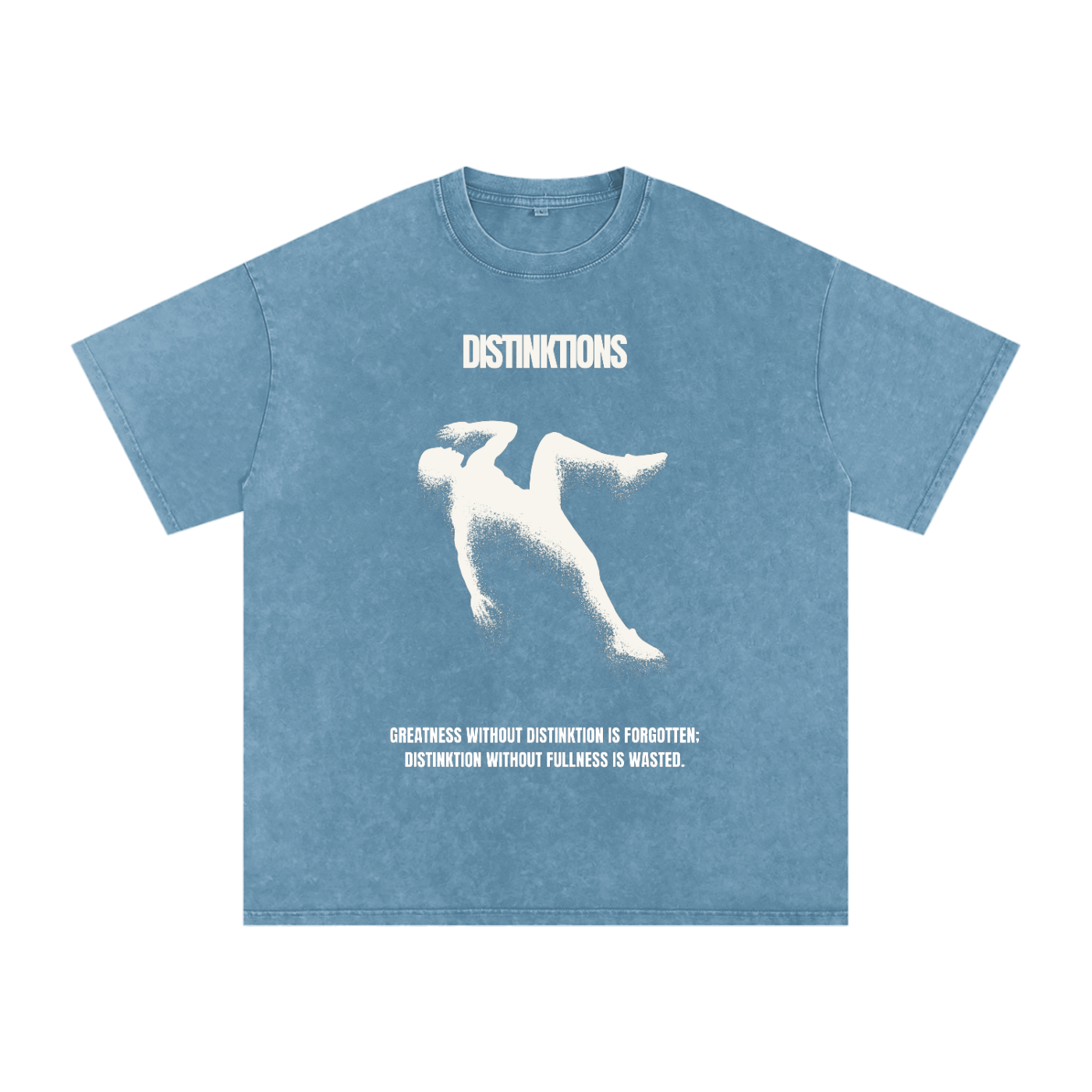 “FORGOTTEN GREATNESS” SNOW WASHED COTTON OVERSIZED TEE