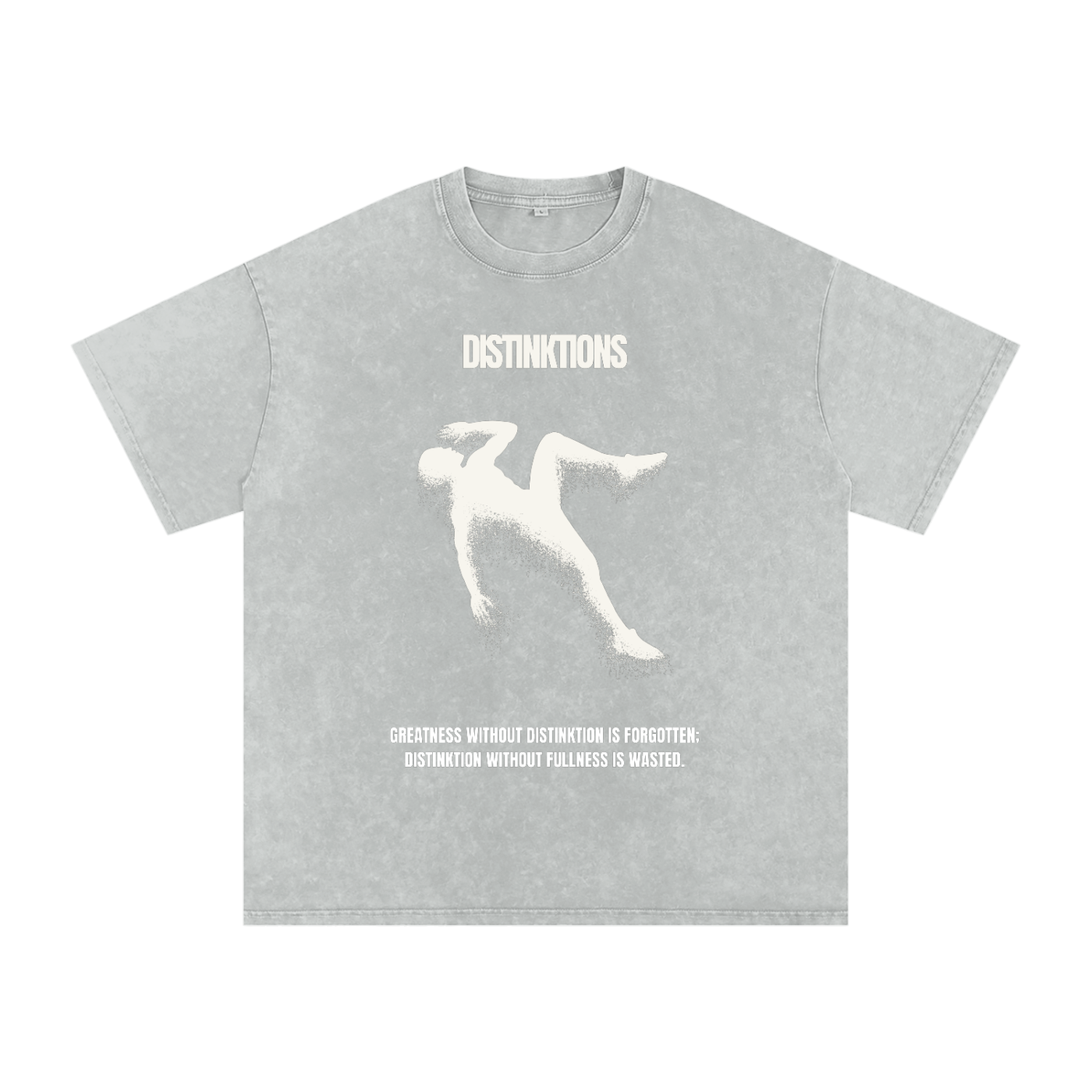 “FORGOTTEN GREATNESS” SNOW WASHED COTTON OVERSIZED TEE